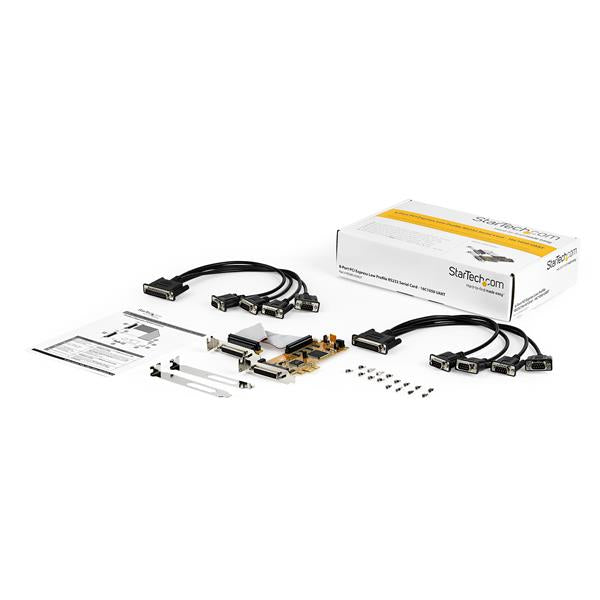 8-Port PCIe RS232 Serial Adapter Card