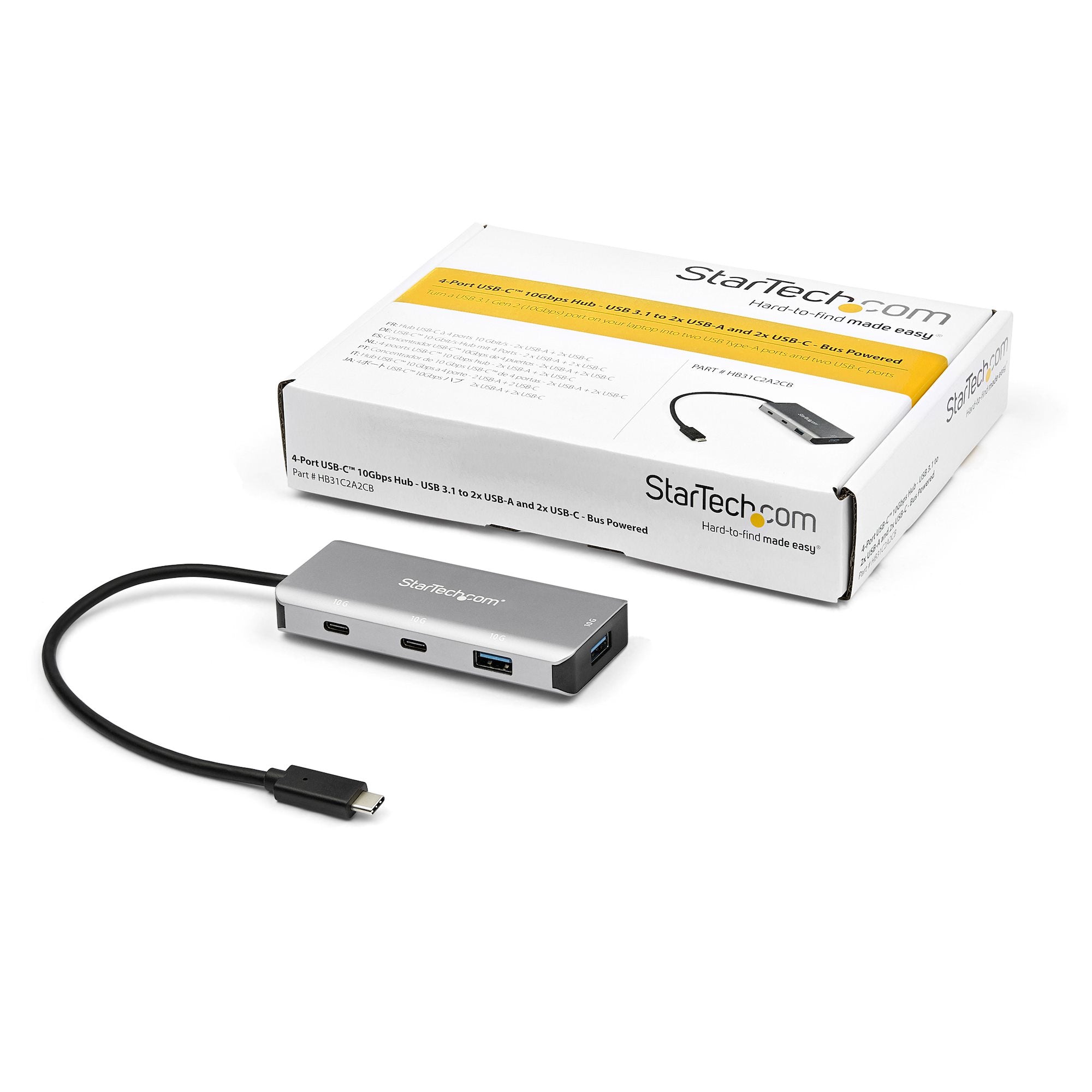 USB-C Hub - 4port - USBC+A