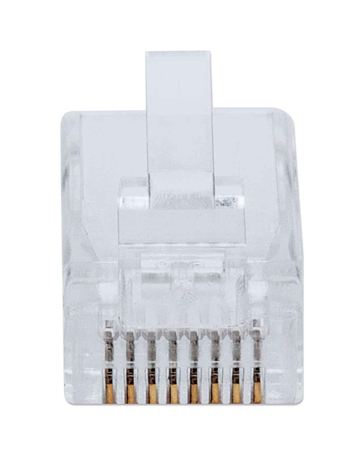 Intellinet 791090 Prise RJ45 C6 8P solide 100 pass-through