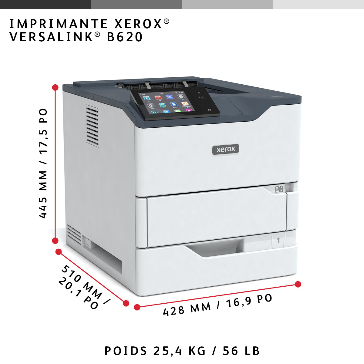 VersaLink B620 A4 61ppm Duplex Printer