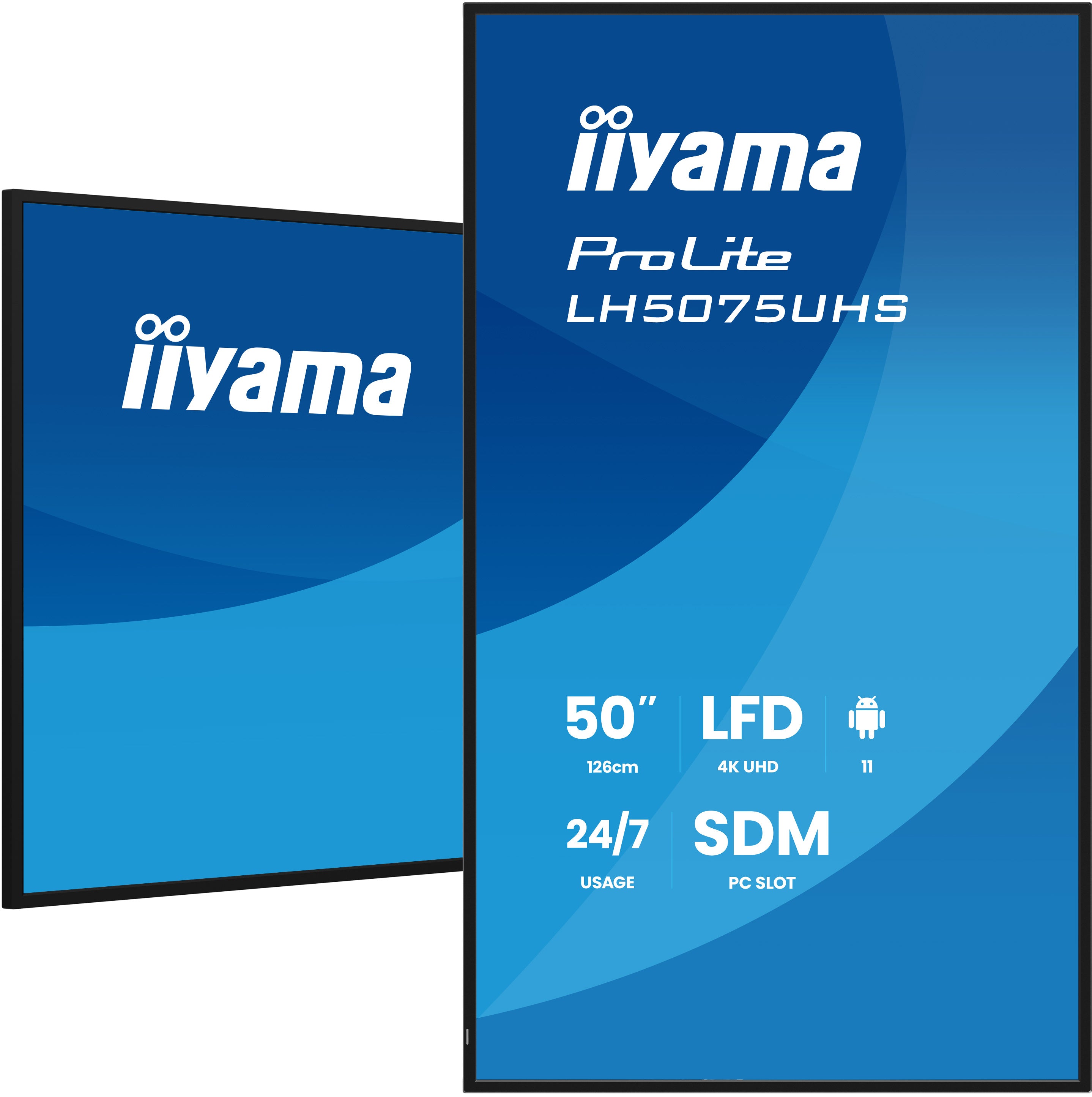 50" 3840x2160 UHD VA Haze 25% 500cd