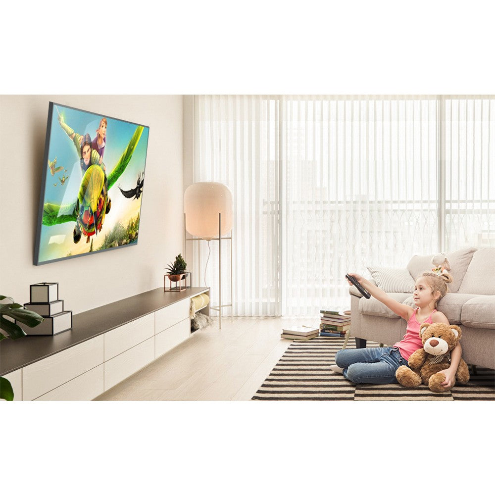 "Techly ICA-PLB 590 Support mural pour TV 43-90"" LED/LCD 70kg inclinable slim 49mm"