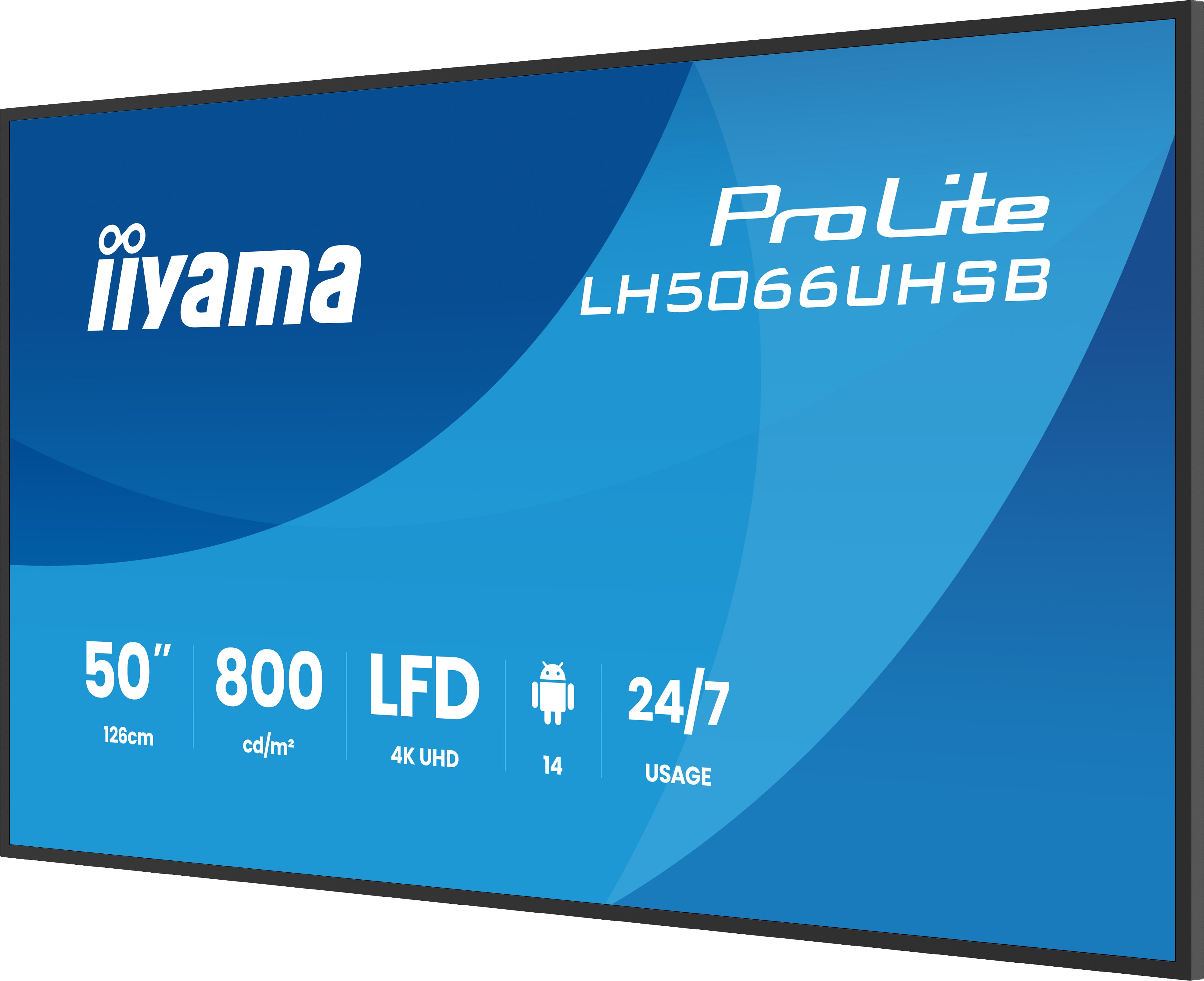 50" 3840x2160 UHD IPS VESA Mount 400x300