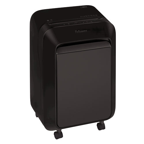 FELLOWES DESTRUCTEUR MICROSHRED LX211 NOIR COUPE MICROPARTICULES 230V EU/UK