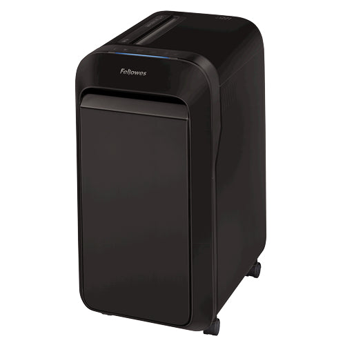 FELLOWES DESTRUCTEUR MICROSHRED LX221 NOIR COUPE MICROPARTICULES 230V EU/UK