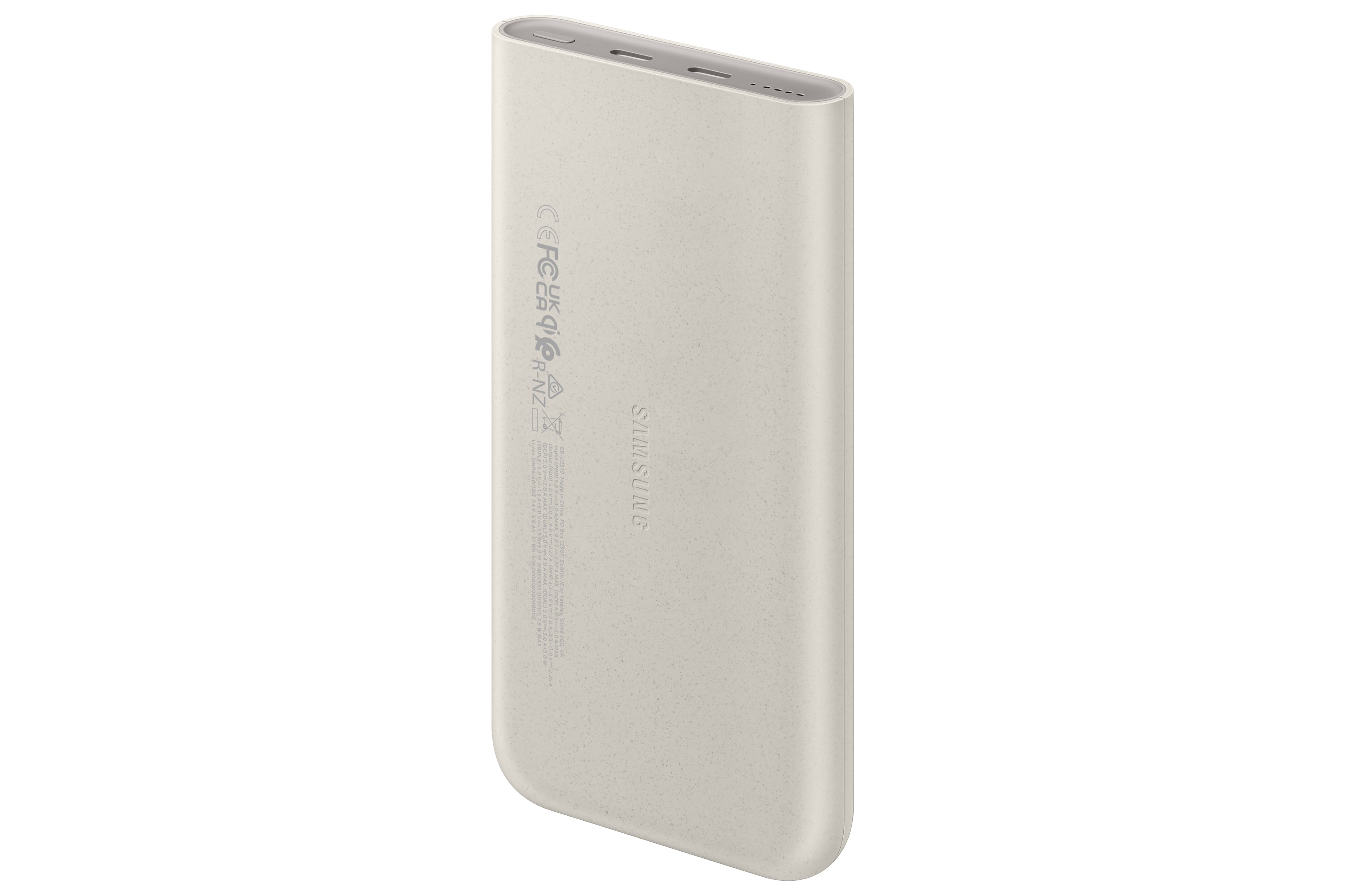 SAMSUNG Wireless External Battery 25W 10000mAh recycled materials Beige