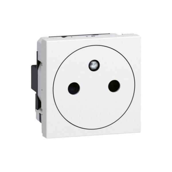 LEGRAND Prise secteur Mosaic simple 45x45 10/16 A
