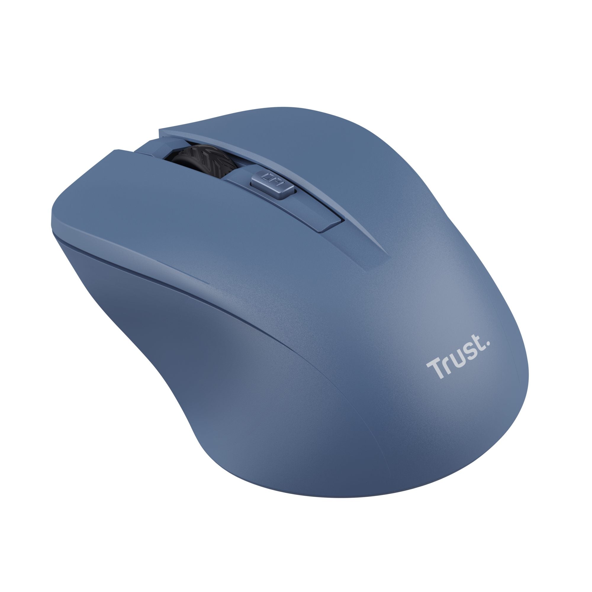 TRUST Souris sans fil silencieuse MYDO SILENT Bleue - ECO