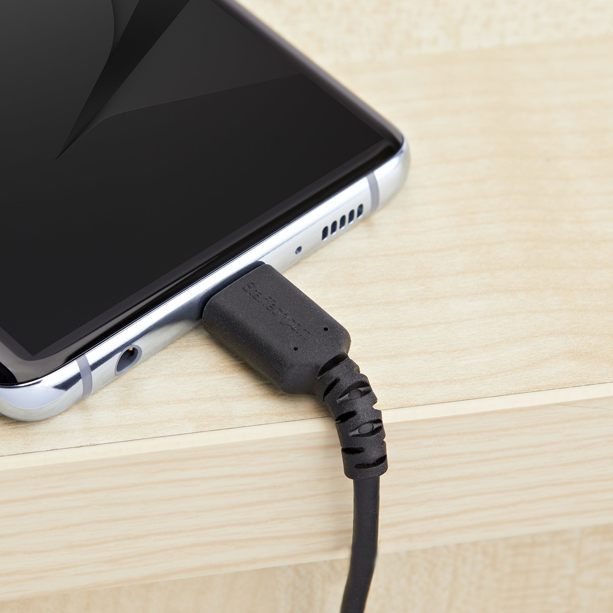Cable Black USB 2.0 to USB C Cable 1m