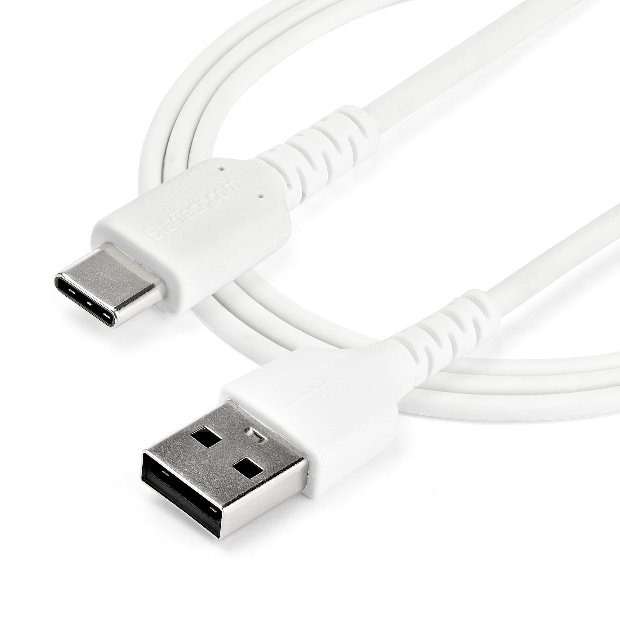 Cable White USB 2.0 to USB C Cable 1m