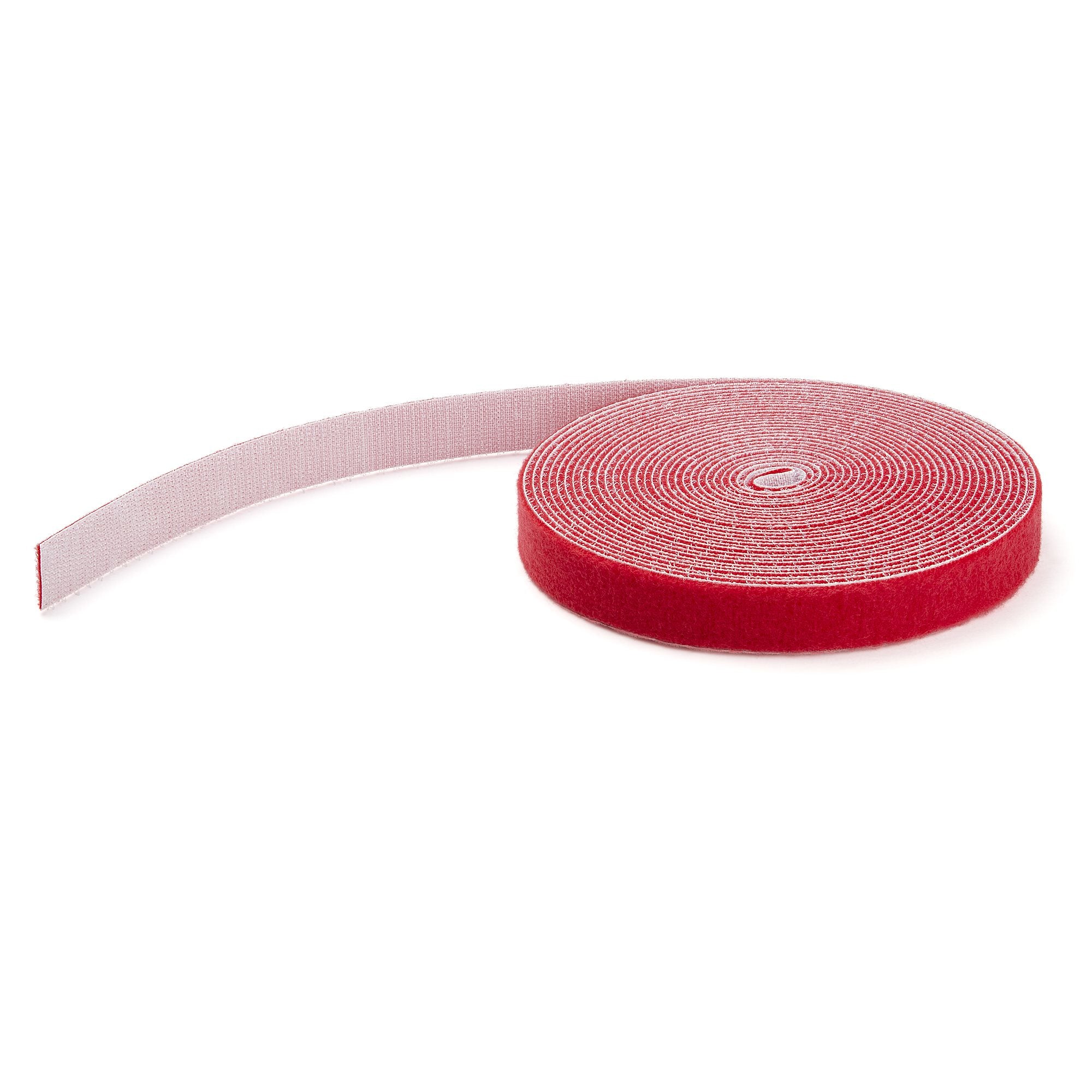 Cable - Hook and Loop - 100ft. - Red