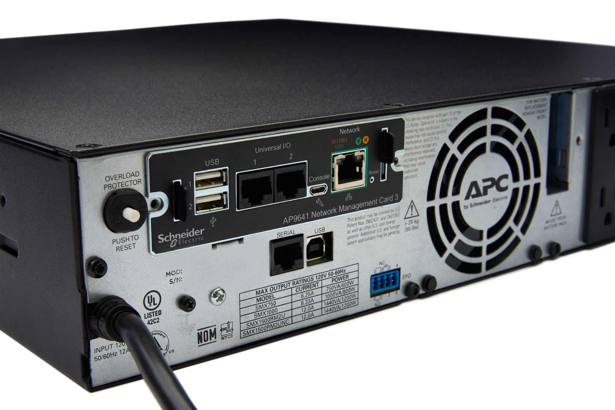 APC Network Management Card 3 with PowerChute Network Shutdown & Environmental Monitoring Remote management adapter 1GbE