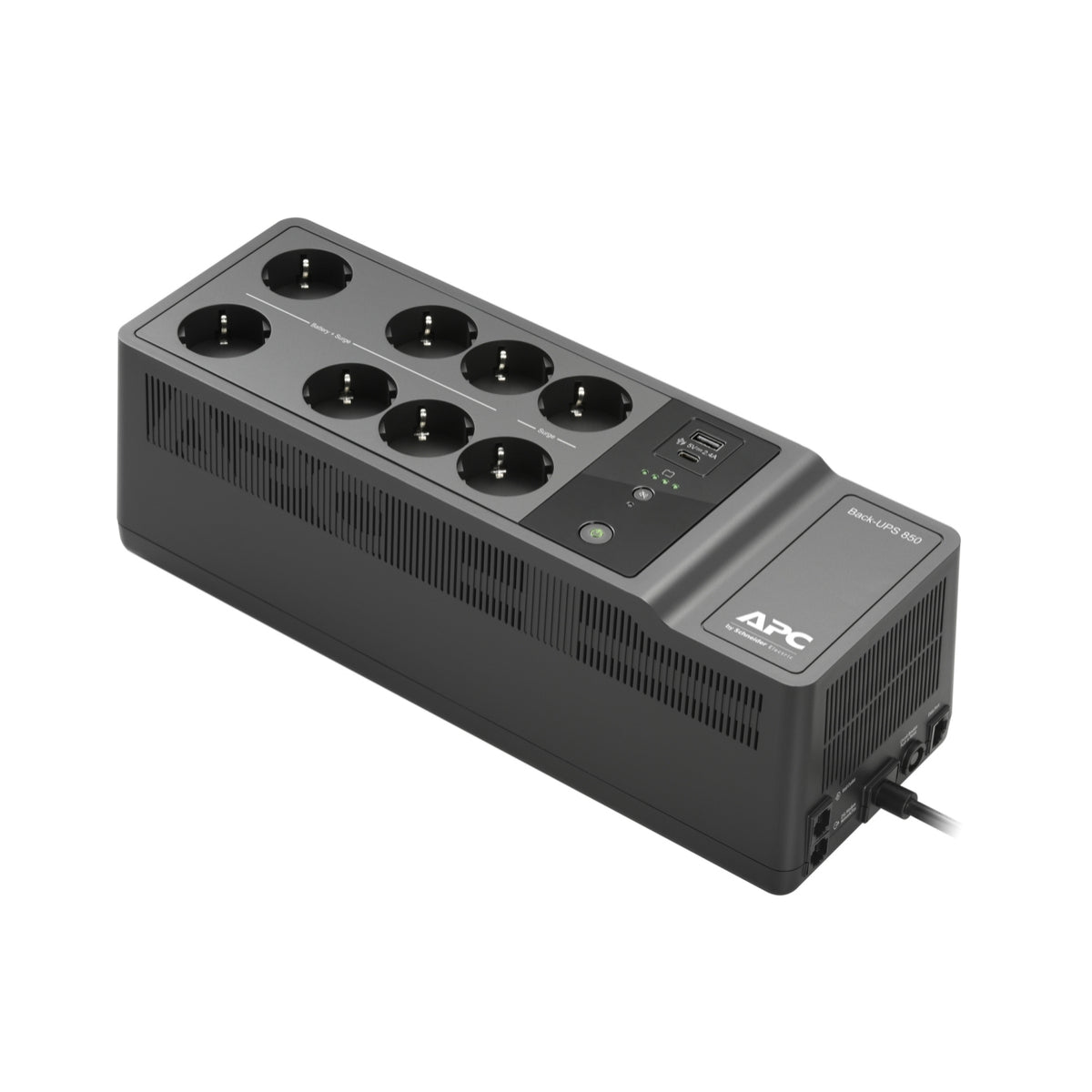 APC Back-UPS BE850G2-IT UPS AC 220-240V 520Watt 850VA output connectors 8