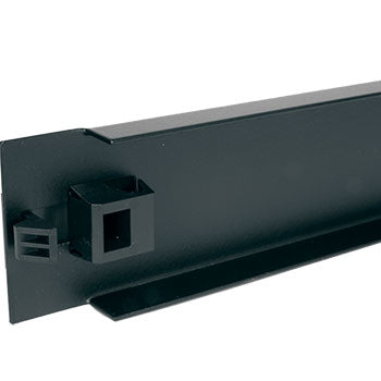 Middle Atlantic 1 RU Forward Tool-less Blank Panel - Black