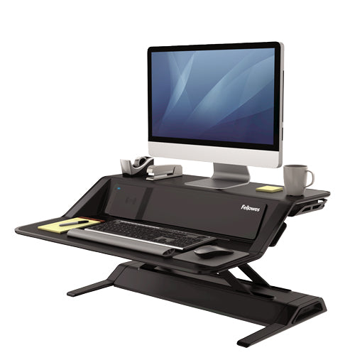 FELLOWES PLATE-FORME ASSIS-DEBOUT LOTUS DX - NOIR