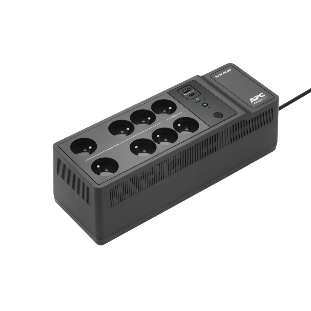 APC Back-UPS BE850G2-FR UPS AC 220/230V 520Watt 850VA USB output connectors 8 Black