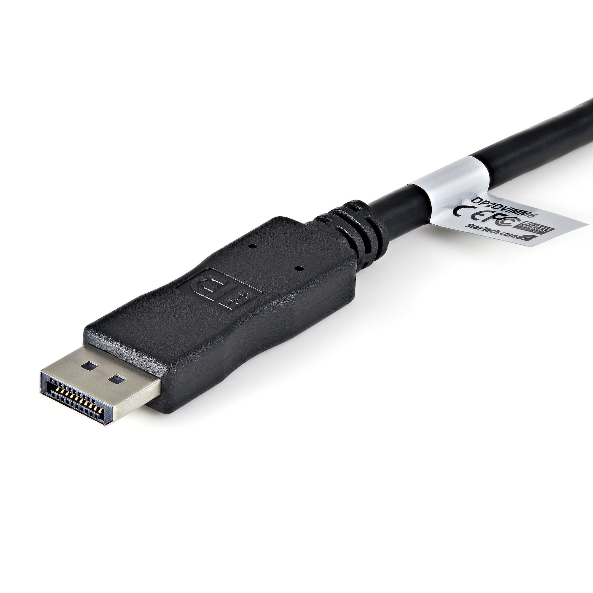 10-Pk 6ft DisplayPort to DVI Cable 1080p