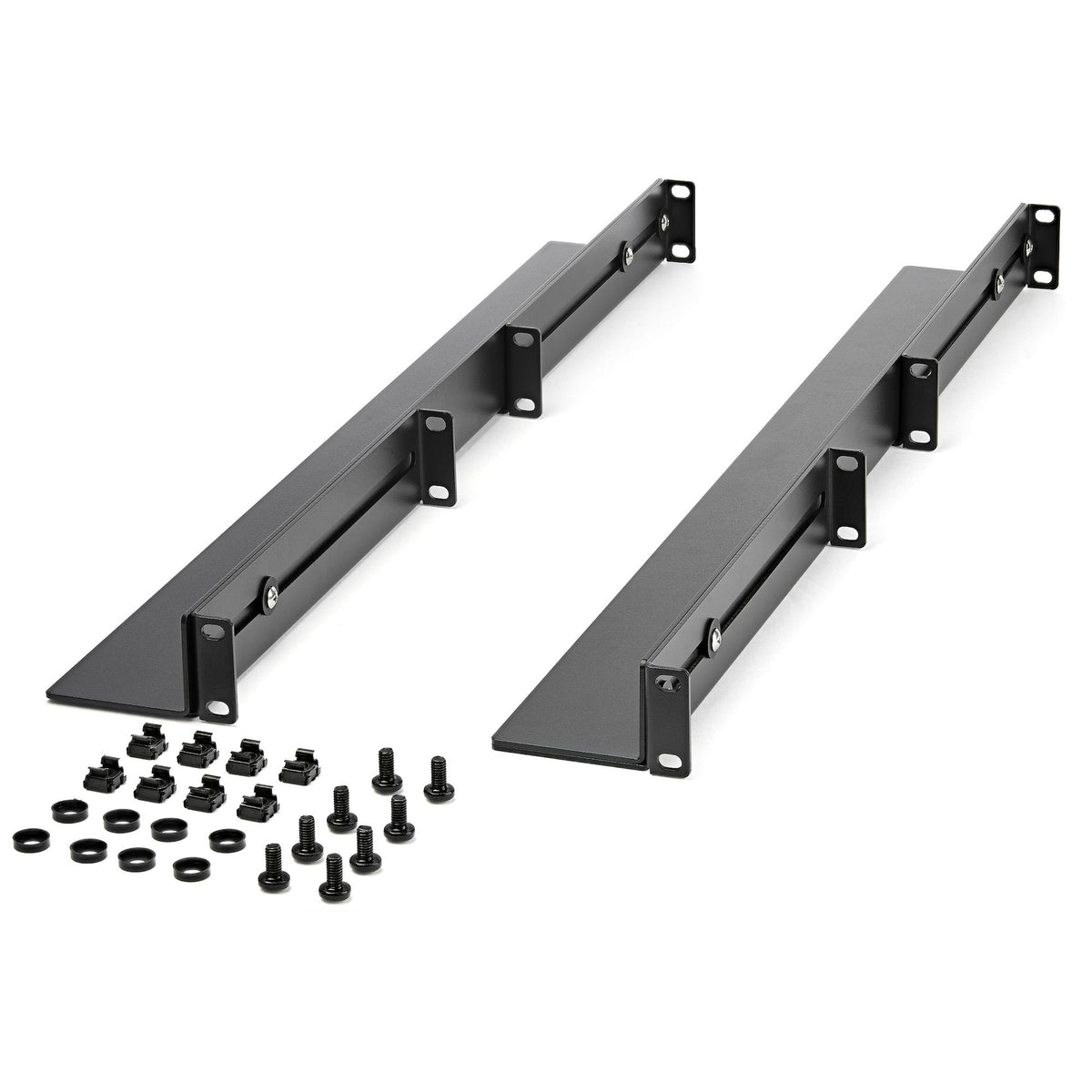 Rack Rails - 1U - 4 post - 200 Lbs Max