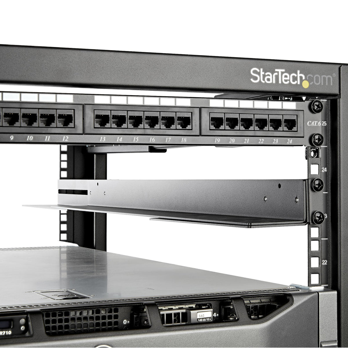 Rack Rails - 1U - 4 post - 200 Lbs Max