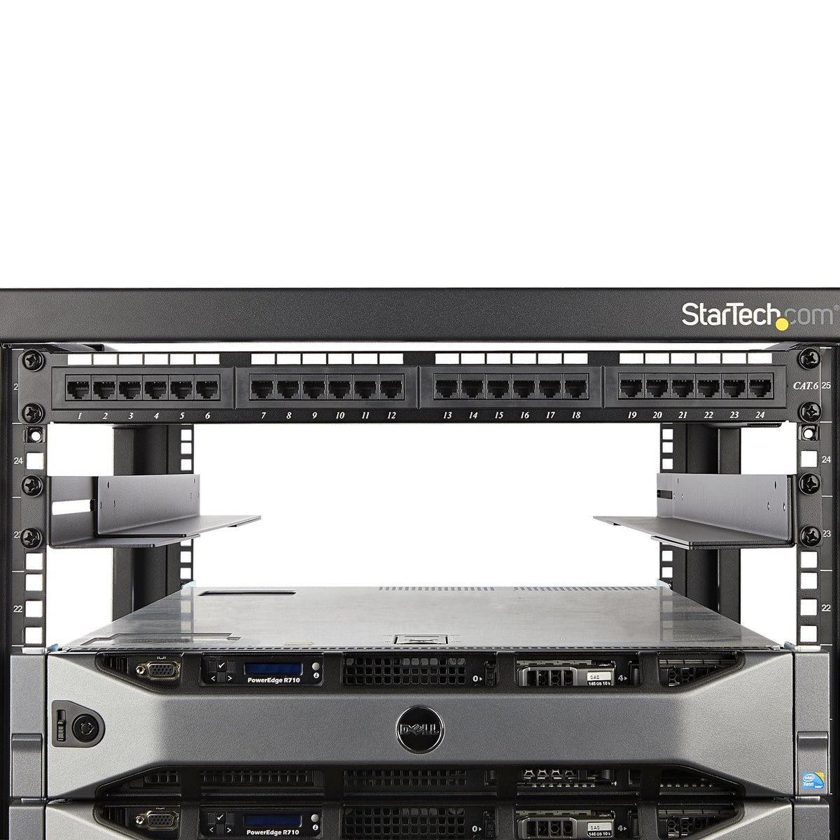 Rack Rails - 1U - 4 post - 200 Lbs Max