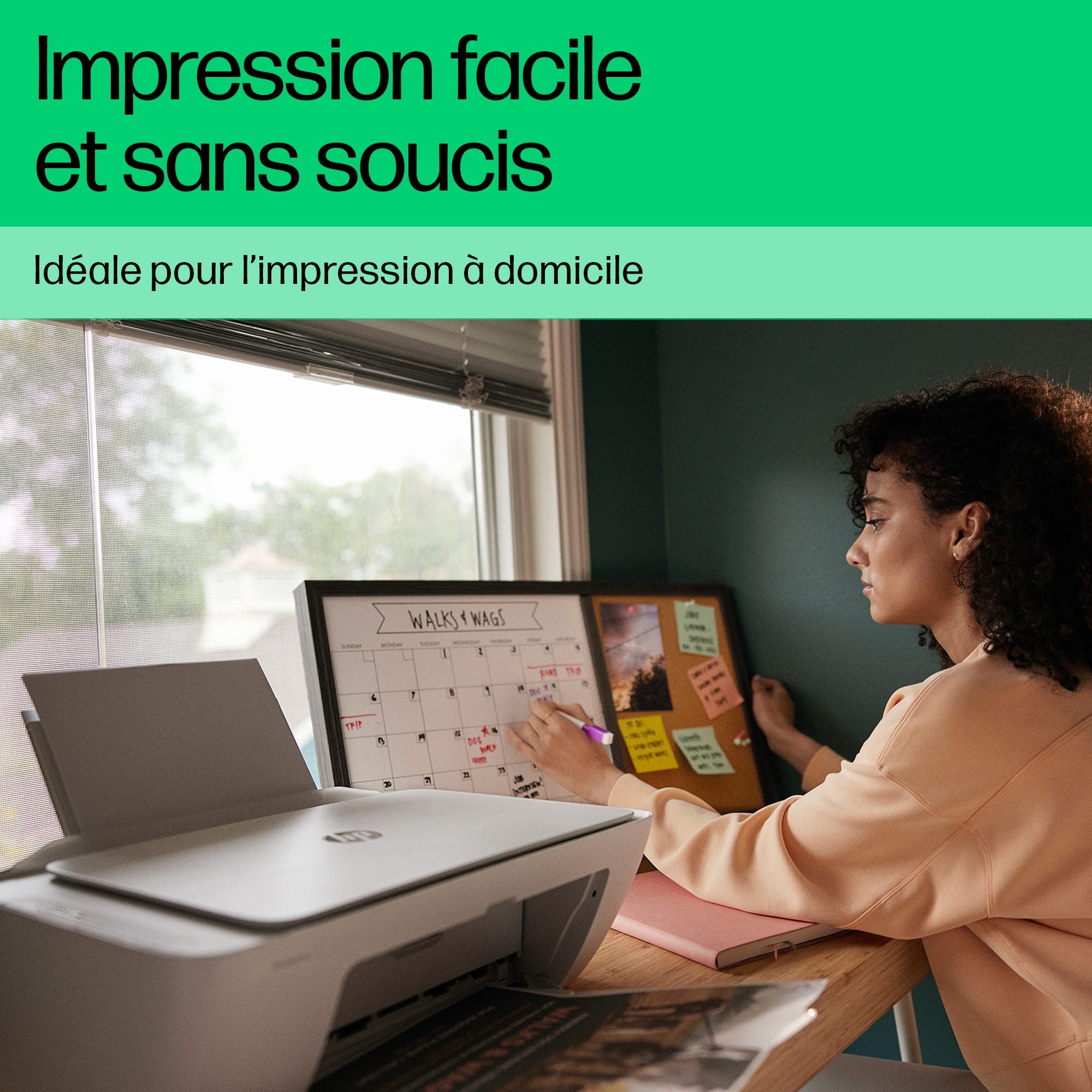 HP DeskJet 2823e All-in-One Printer A jet d'encre thermique A4 4800 x 1200 DPI 7,5 ppm Wifi