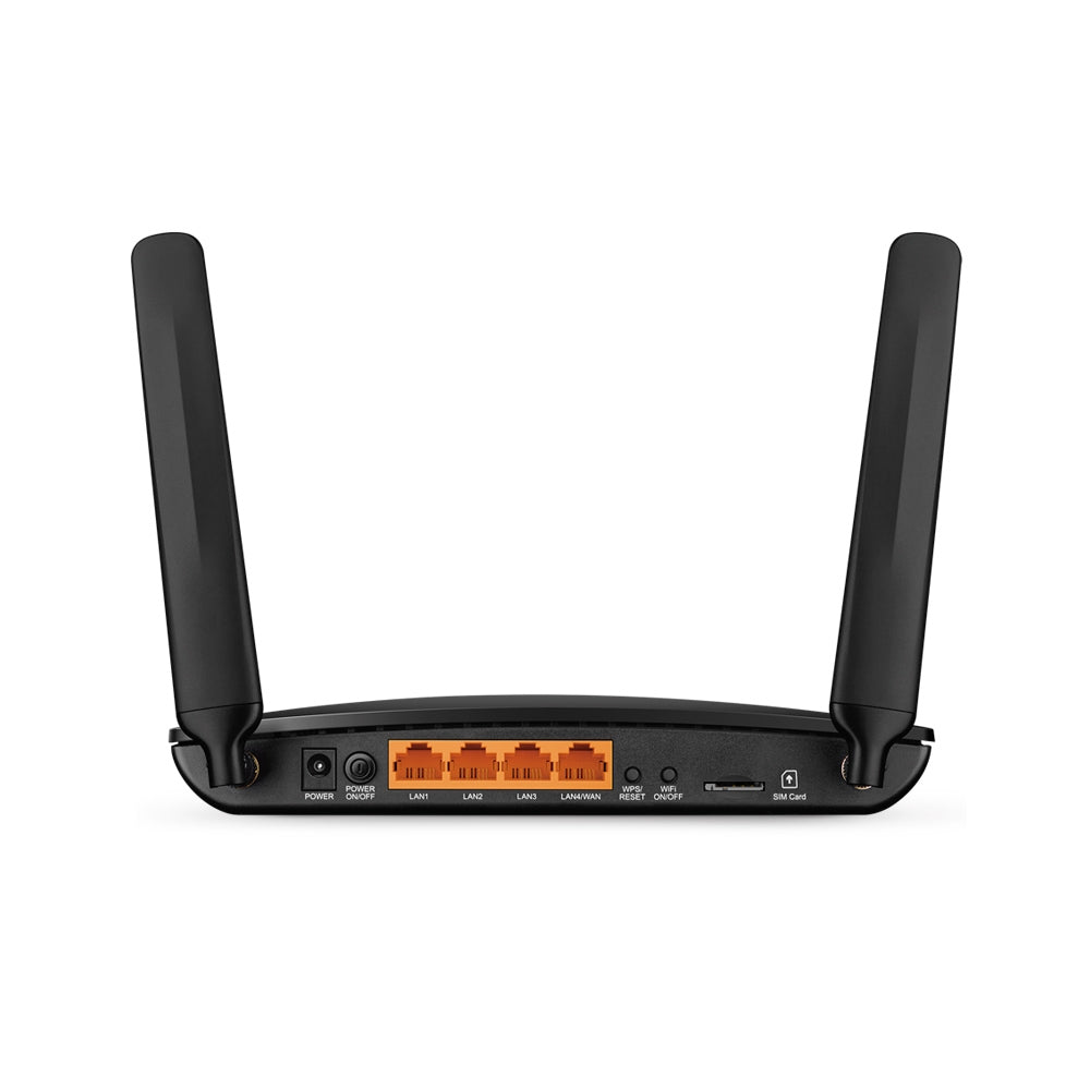 TP-LINK 300Mbps Wireless N 4G LTE Router build-in 150Mbps 4G LTE modem with 3x10/1