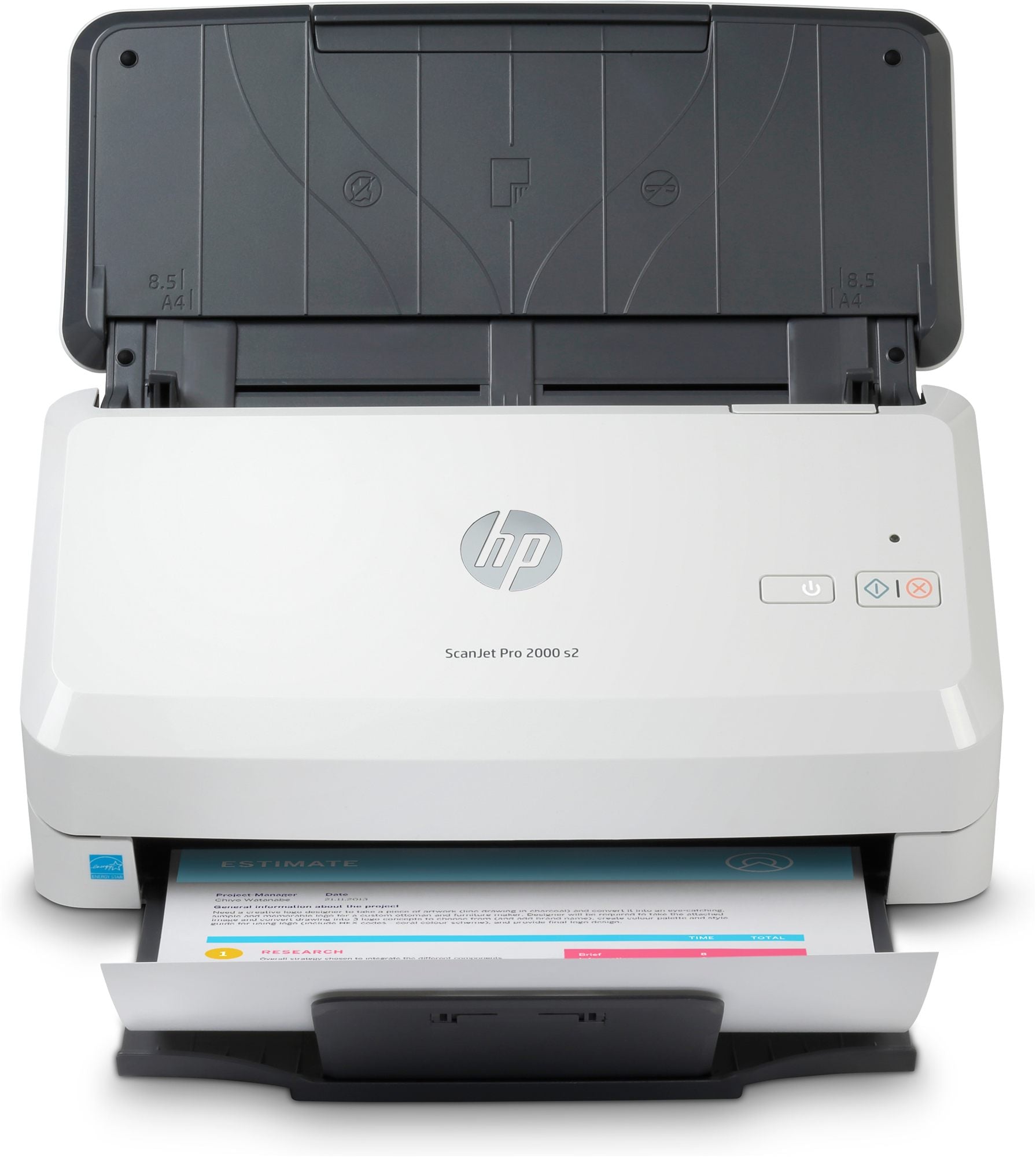 HP Scanjet Pro 2000 s2 Sheet-feed Scanner de Document Duplex 216x3100mm 600dpix600dpi 35ppm mono ADF 50sheets 3500scans