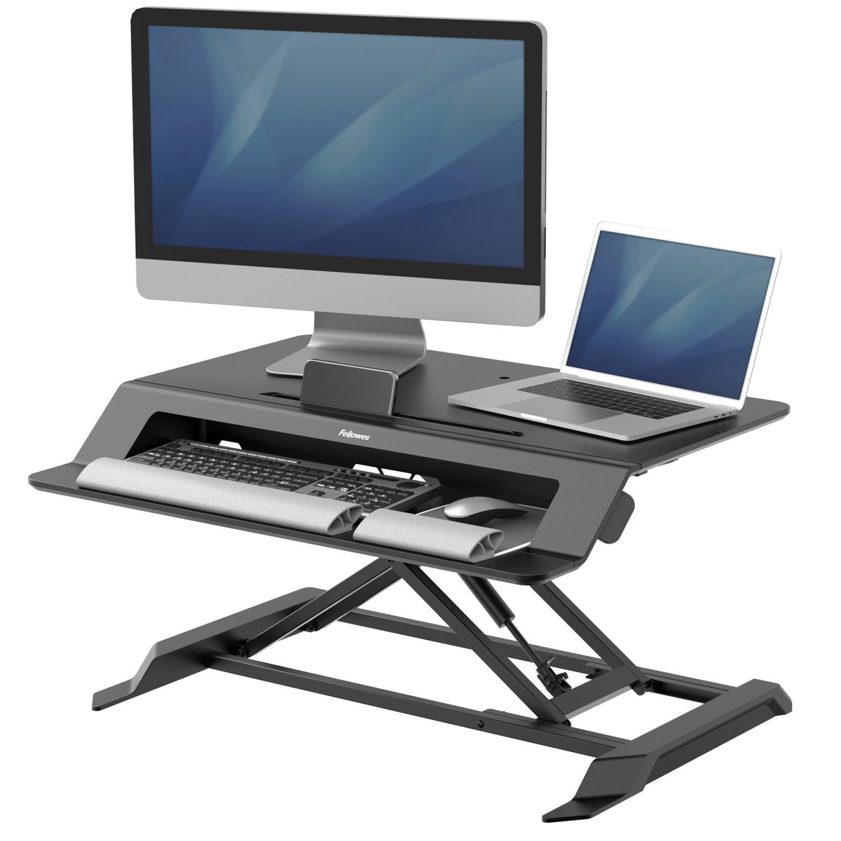 FELLOWES lotus lt sit-stand workstation