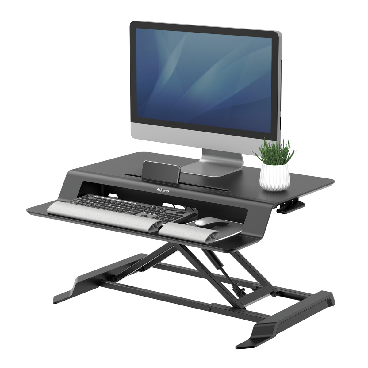 FELLOWES lotus lt sit-stand workstation