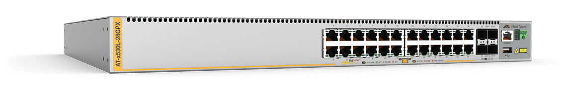 Allied  AT-x530L-28GPX Switch Niv3 24p PoE+ & 4 SFP+ 10G/1