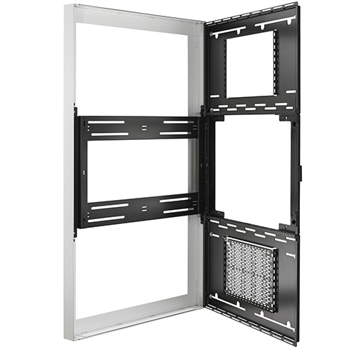 Chief IMPACT ON-WALL KIOSK - 75in PORTRAIT, WHITE