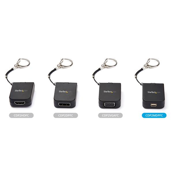 Keychain Adapter - USB C to mDP - 4K 60
