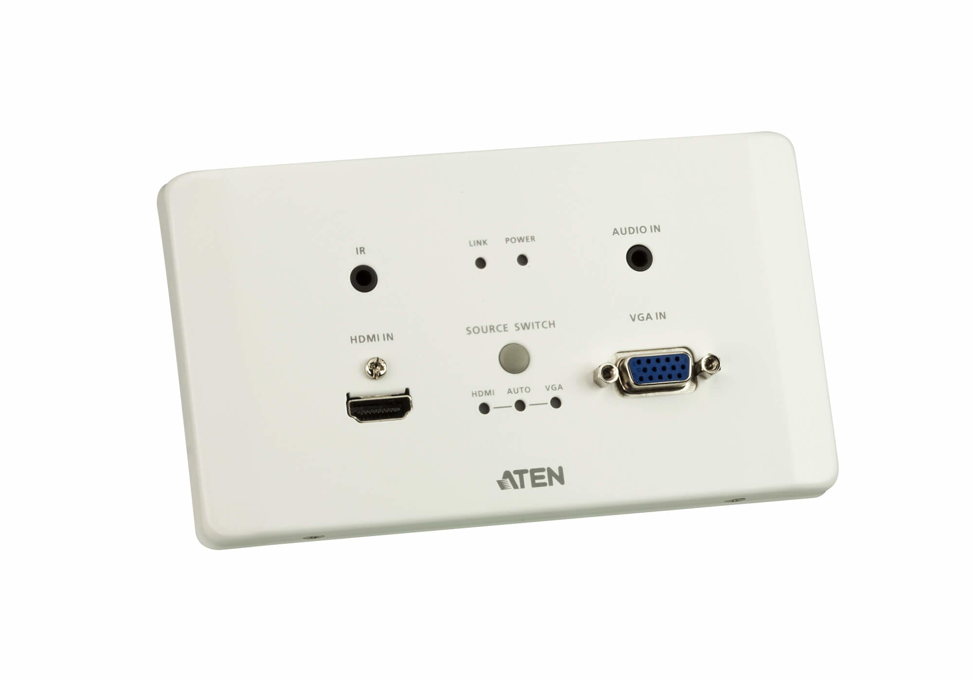 ATEN VE2812AEUT plaque murale HDBaseT HDMI et VGA