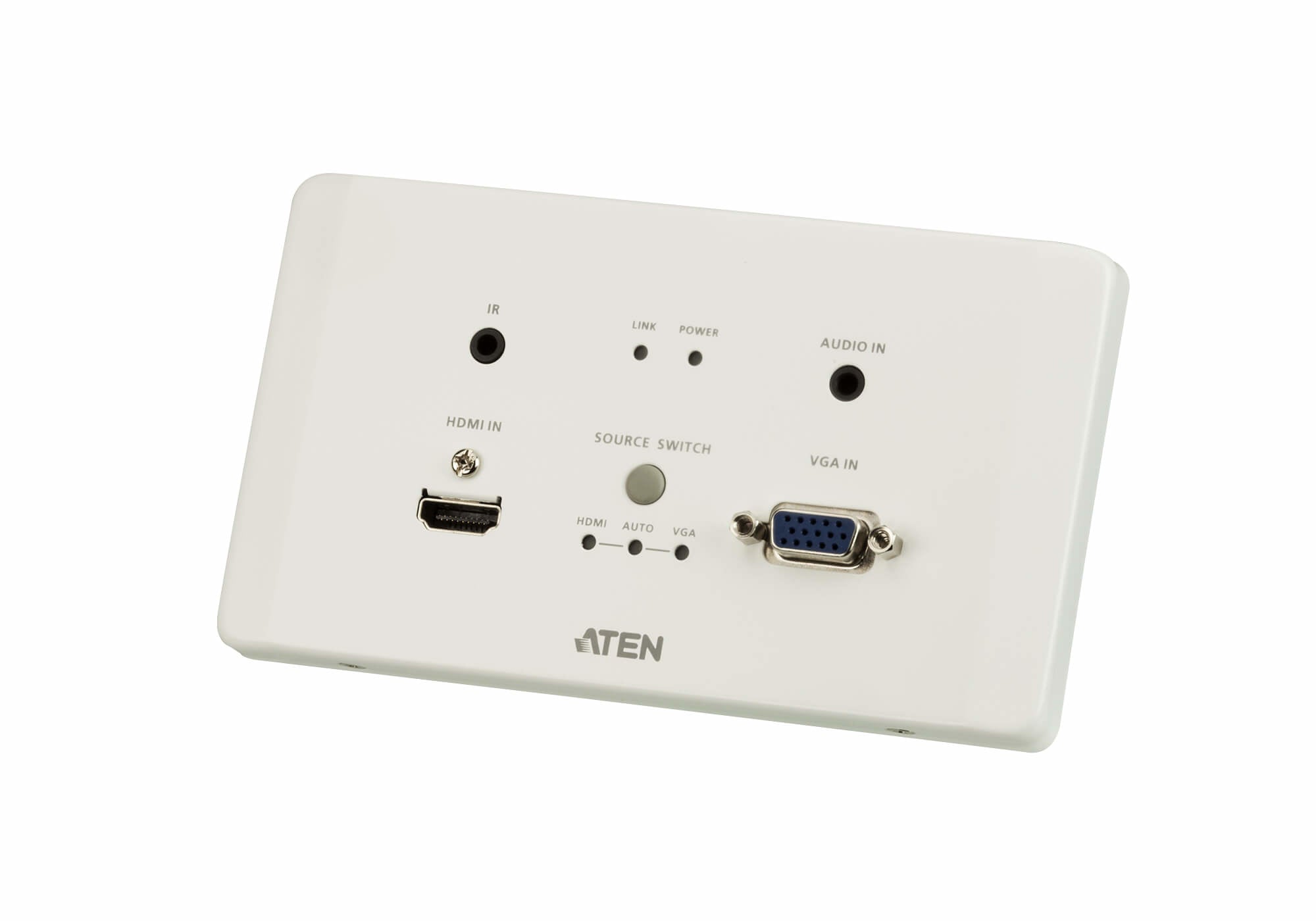 ATEN VE2812AEUT plaque murale HDBaseT HDMI et VGA