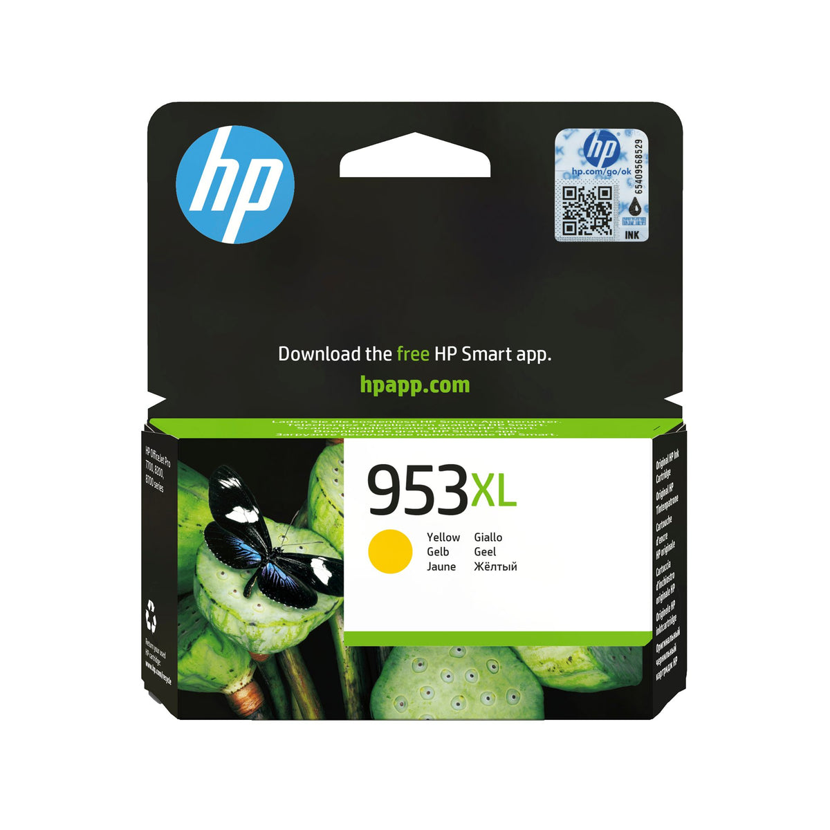 HP 953XL High Yield Yellow Original Ink Cartridge cartouche d'encre 1 piece(s)