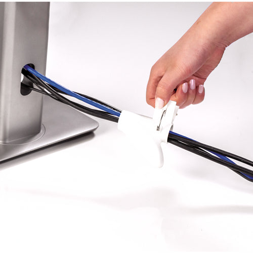 FELLOWES cablezip guide cable - blanc