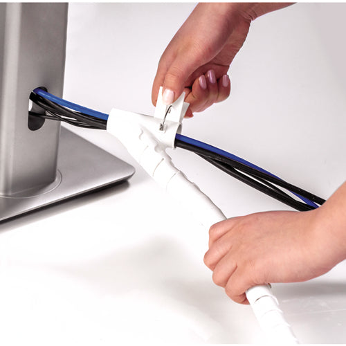 FELLOWES cablezip guide cable - blanc