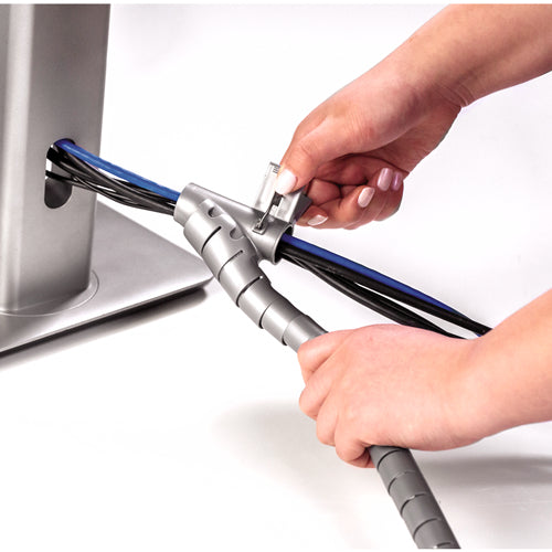 FELLOWES CableZip™ - Rassembleur de câbles - Gris