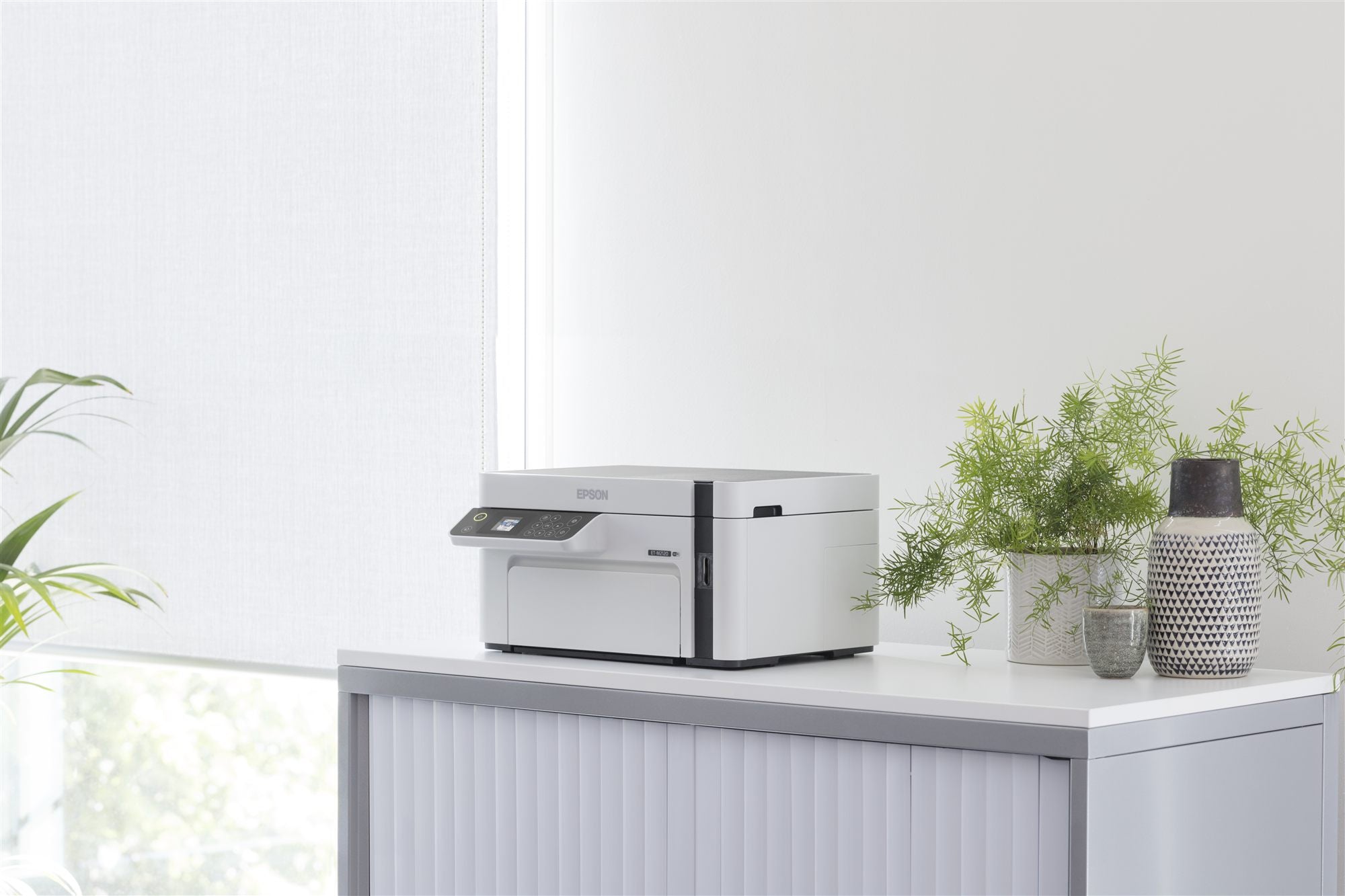 EPSON EcoTank ET-M2120 MFP Mono B/W ink-jet A4 15ppm print 150 sheets USB Wi-Fi white