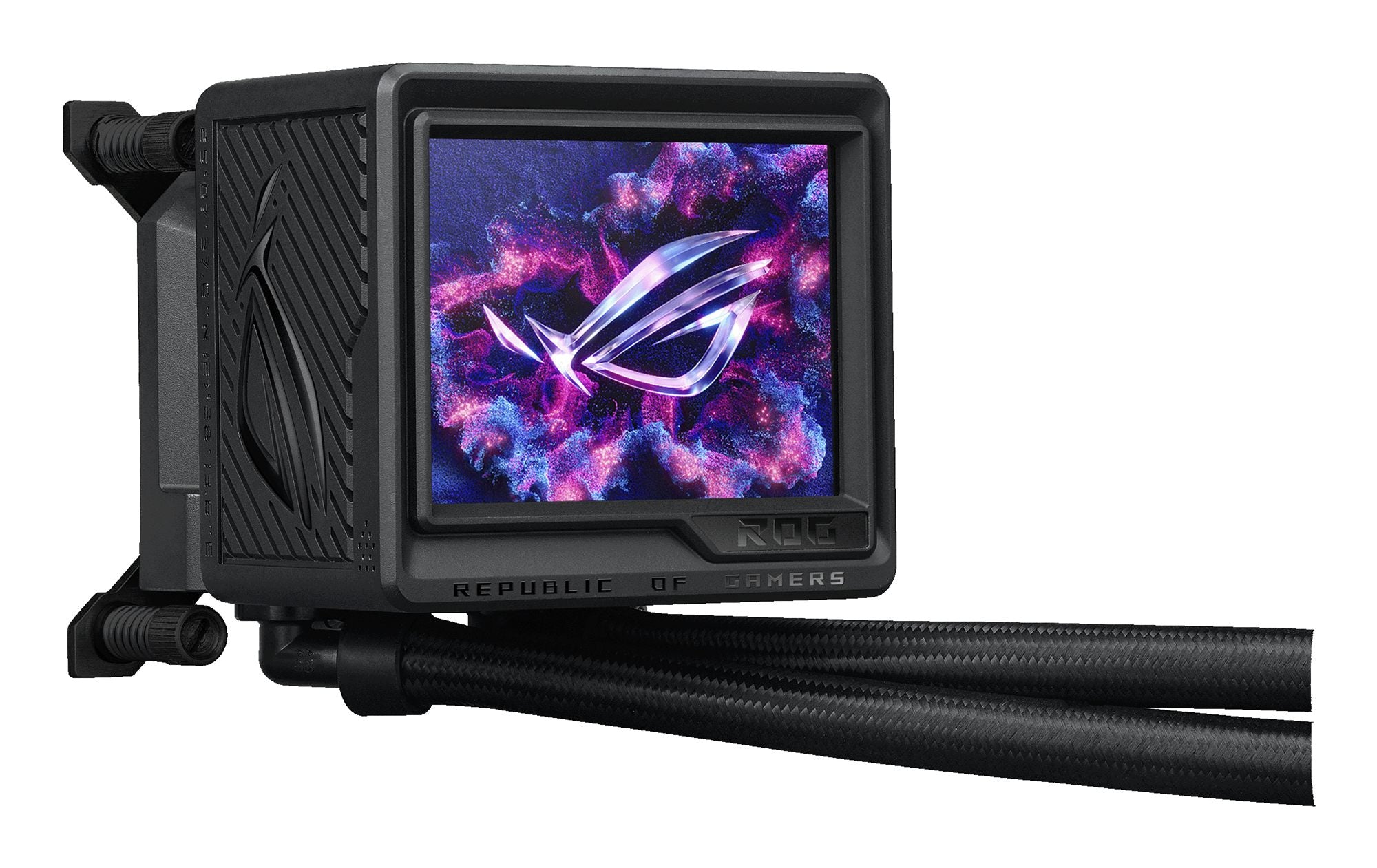 ASUS ROG Ryujin III 360 ARGB Extreme all-in-one liquid CPU cooler with Aseteks Emma Gen8 V2 pump