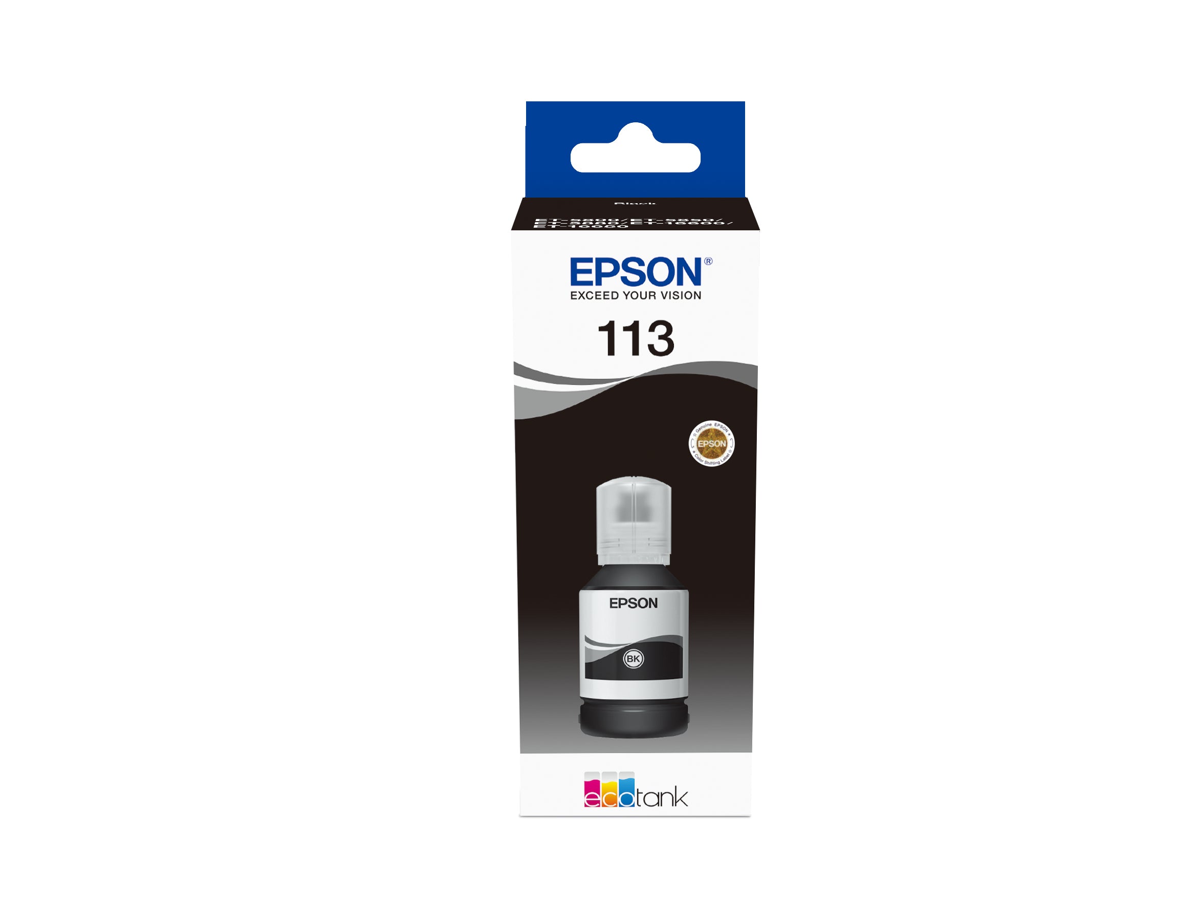 EPSON 4LB 113 EcoTank Pigment Black ink bottle