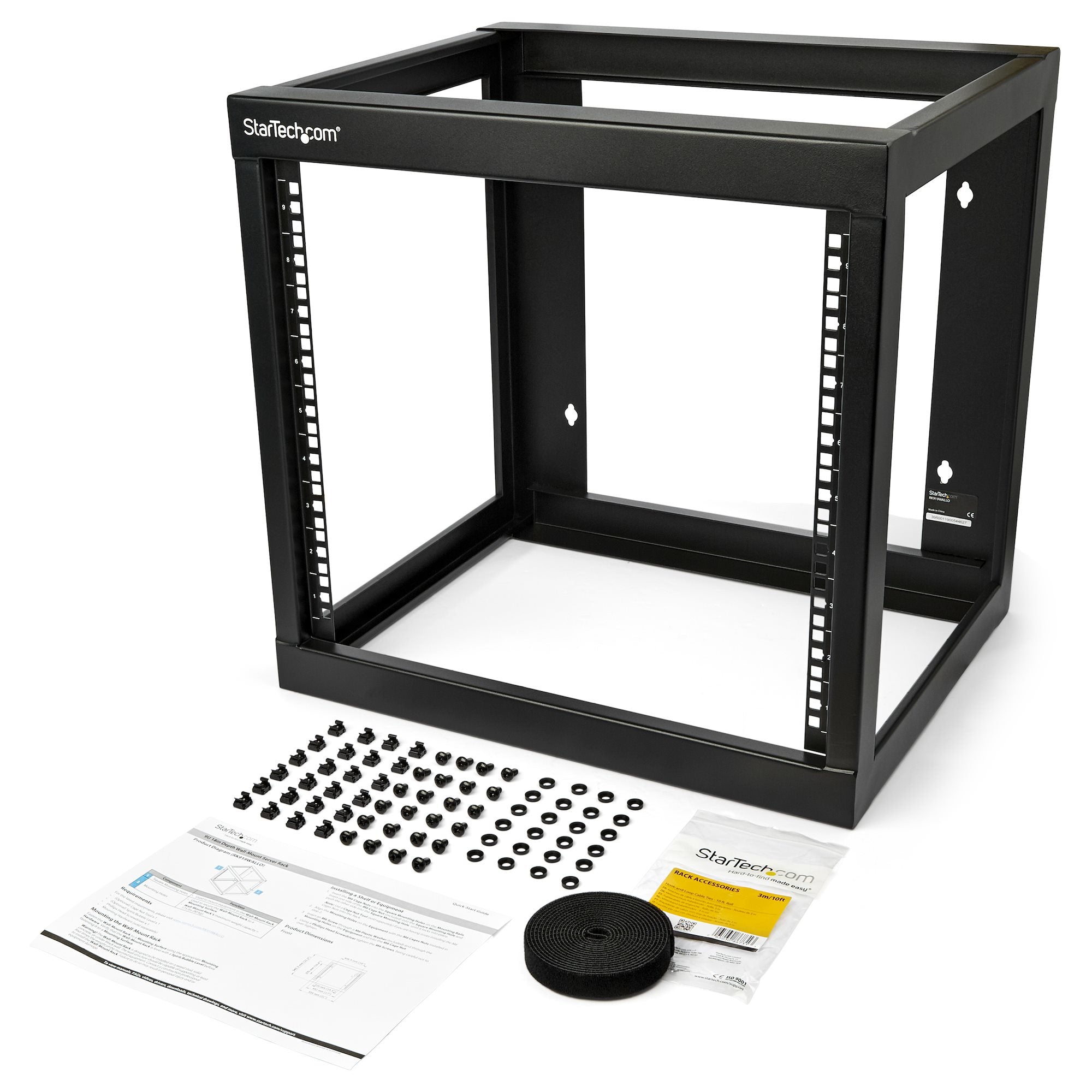 9U Wall Mount Network Rack 18in Deep