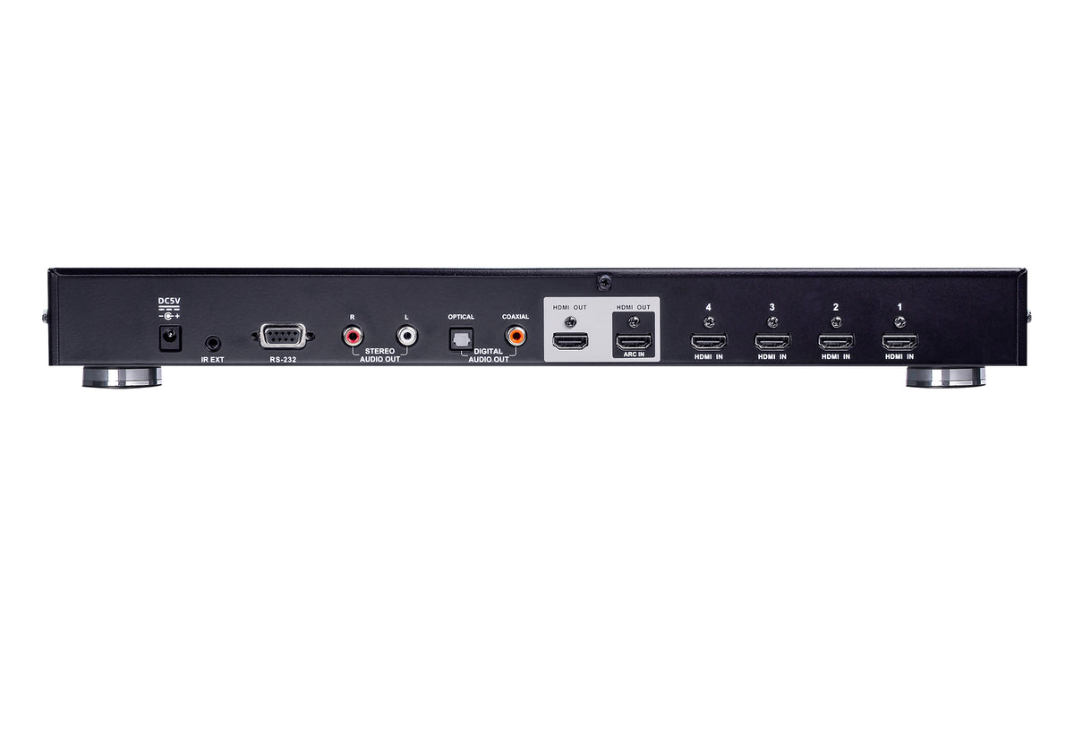 ATEN VS482B-AT-G - HDMI - Noir - Métal - 60 Hz - 3 m - 3840 x 2160,4096 x 2160