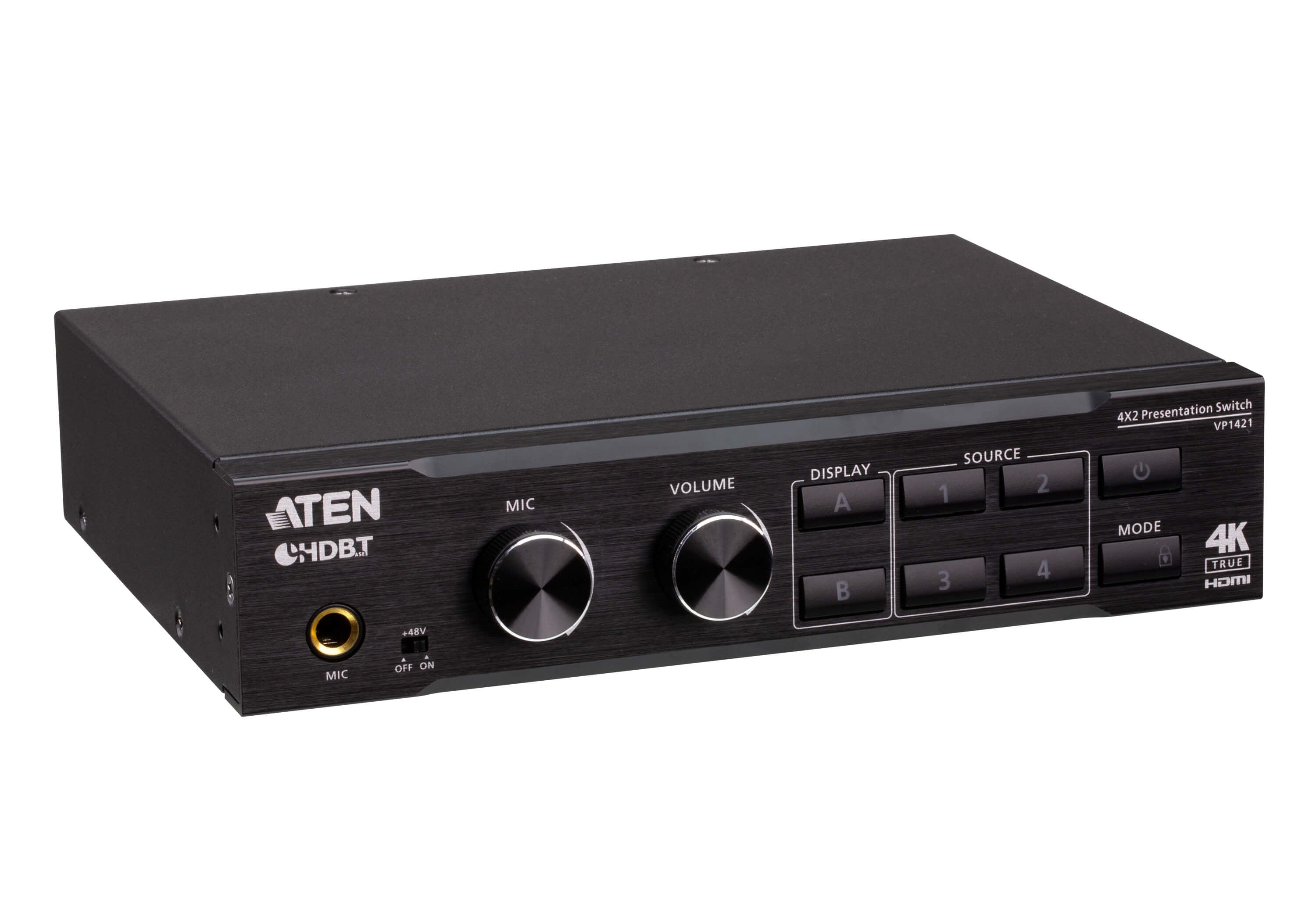 ATEN VP1421 Switch/Matrice 4K 4 x 2 (VGA/HDMI/HDBaseT)