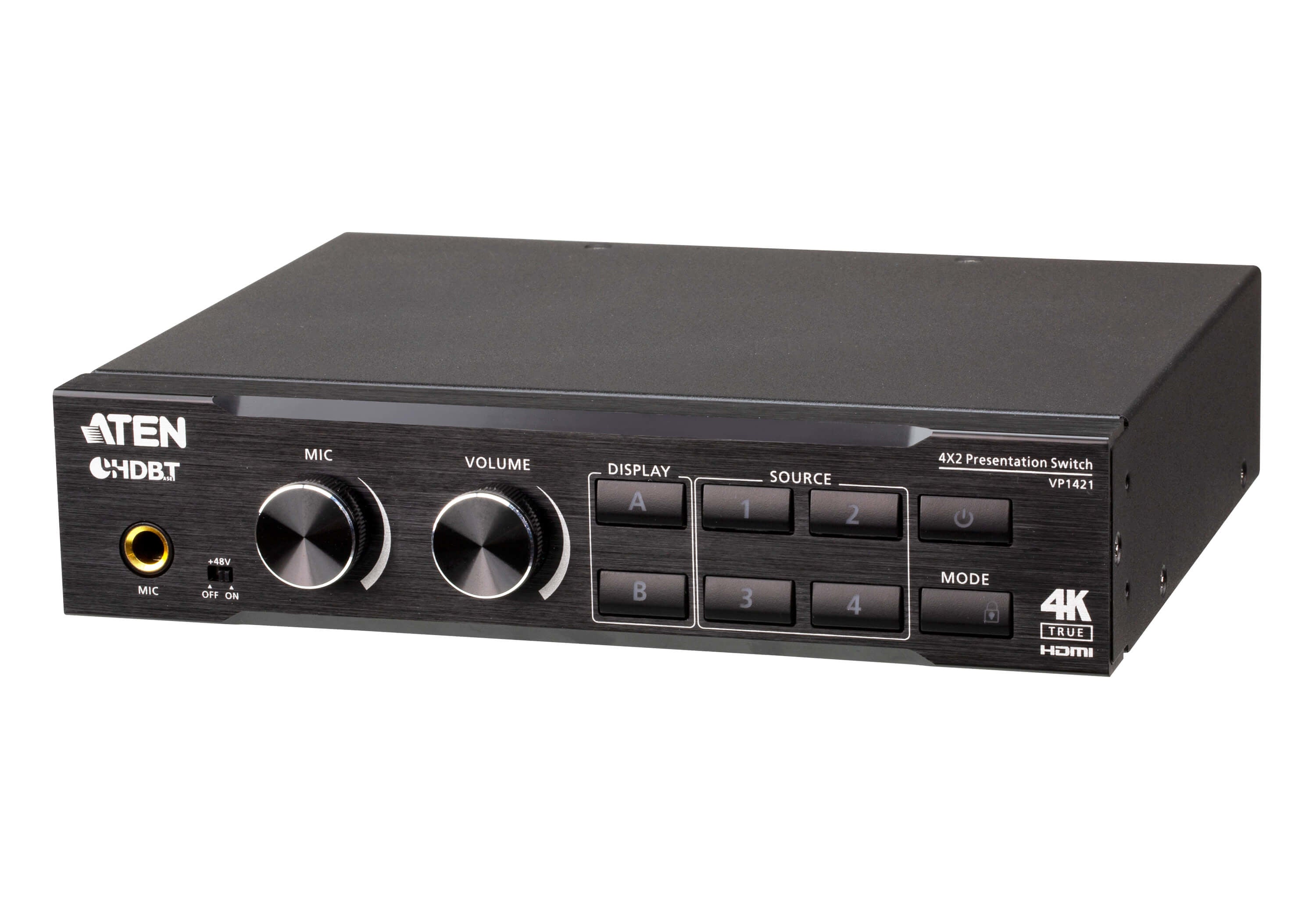 ATEN VP1421 Switch/Matrice 4K 4 x 2 (VGA/HDMI/HDBaseT)