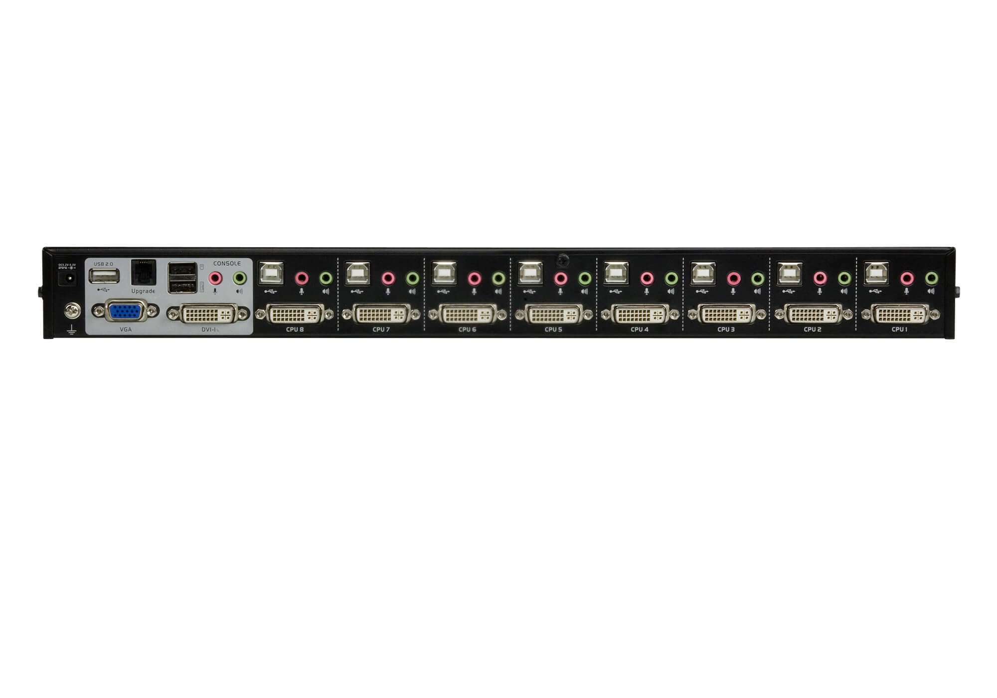 8-Port USB DVI/Audio KVM Switch