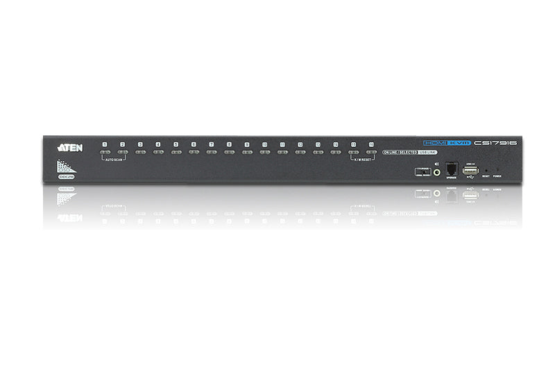 Aten CS17916 KVM Rackable HDMI/USB 16 ports