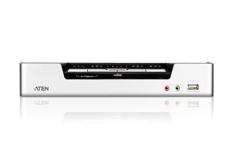 ATEN CS1794-AT-G commutateur écran, clavier et souris Noir
