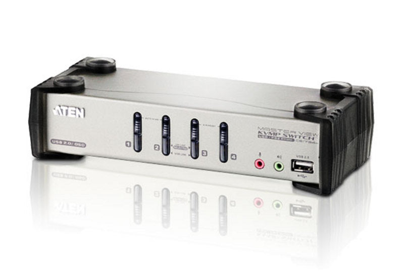 Aten CS1734B Switch KVM VGA/USB avec câbles - 4 U.C.