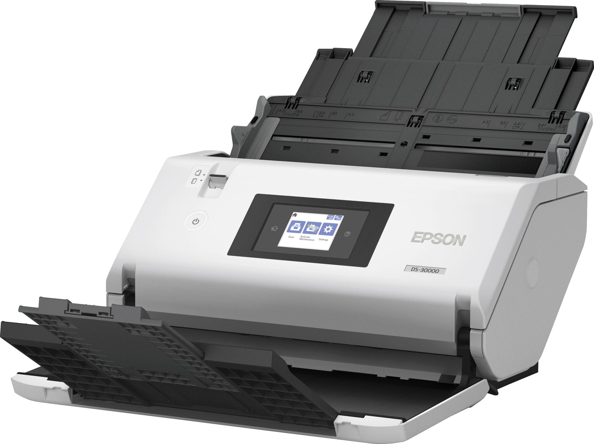 EPSON WorkForce DS-30000 Document scanner Contact Image Sensor CIS Duplex A3 600x600dpi 70ppm ADF 120sheets 30000scans/d USB 3.0